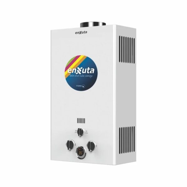 Calentador a Gas Instantáneo 12 Litros Tiro Forzado / Gas Natural o Supergas