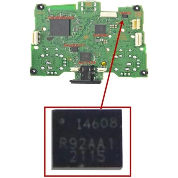 IC Chip T4608 de repuesto compatible con dulasense PS5