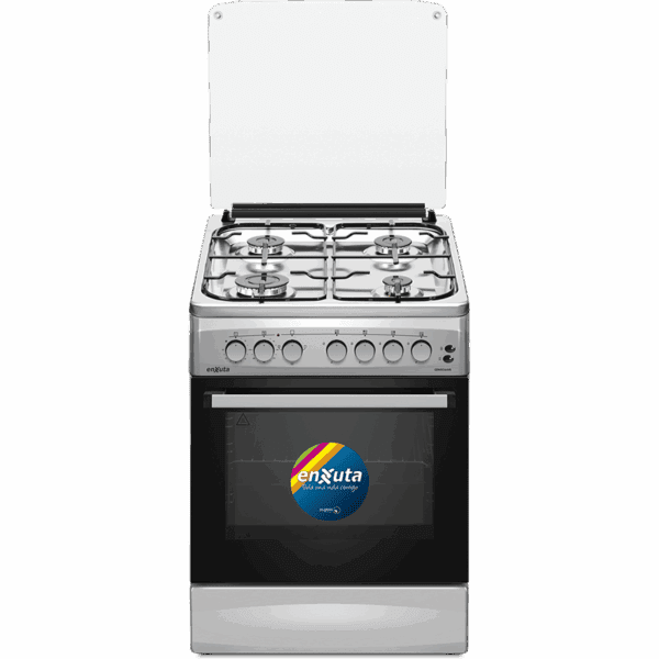 Cocina Combinada 4 Hornallas Inox 60x60 con Convección - Turquía