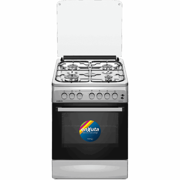 Cocina Supergas 4 Hornallas Inox con Termocupla 60x60 - Turquía