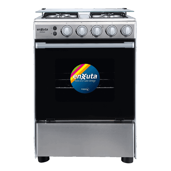 Cocina Supergas 4 Hornallas Inox con Termocupla 60x60 - China