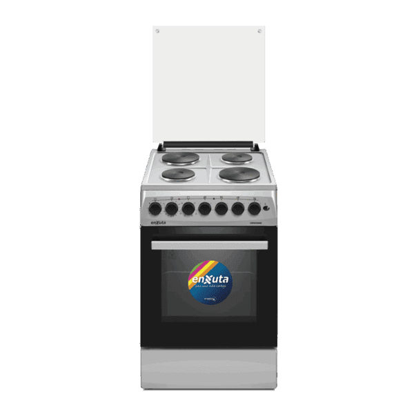 Cocina Eléctrica 4 Discos Eléctricos y Convección Inox 50x60