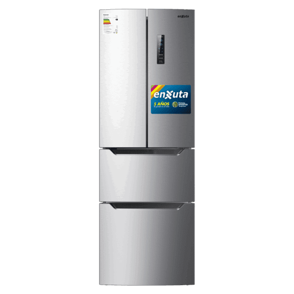 Refrigerador French Door Frío Seco Inverter 320L Inox con Control Digital