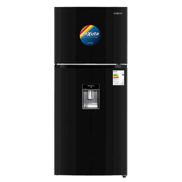 Refrigerador Frío Seco Inverter 409 Litros Negro con Dispensador