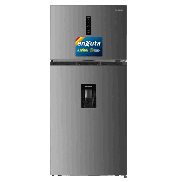 Refrigerador Frío Seco Inverter 477 Litros Inox con Dispensador