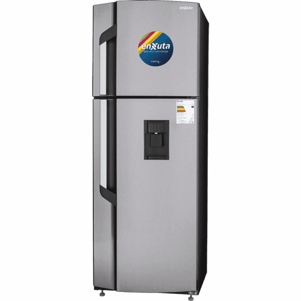 Refrigerador Frío Seco 275 Litros Inox con Dispensador