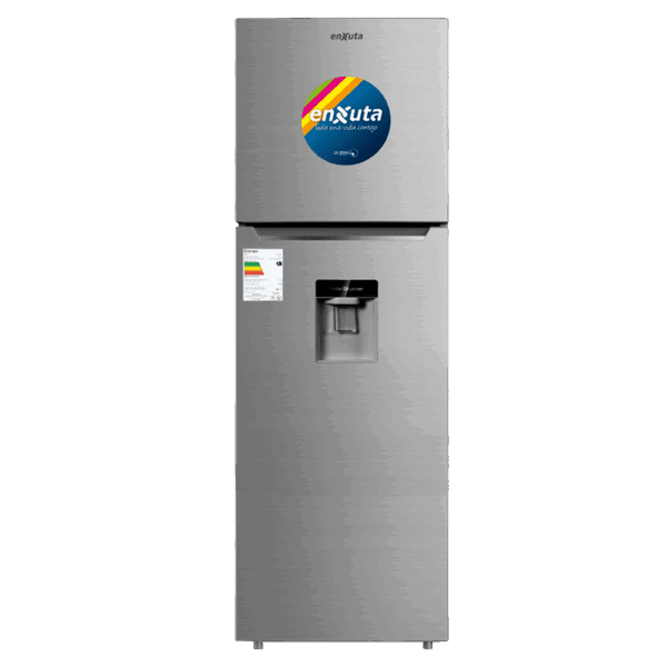 Refrigerador Frío Seco 248 Litros Inox con Dispensador