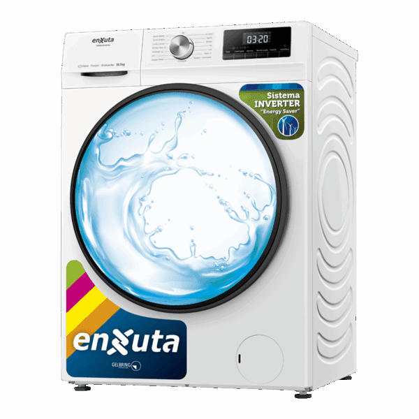 Lavasecarropa Automático Inverter Carga Frontal Blanco 10,5 kg