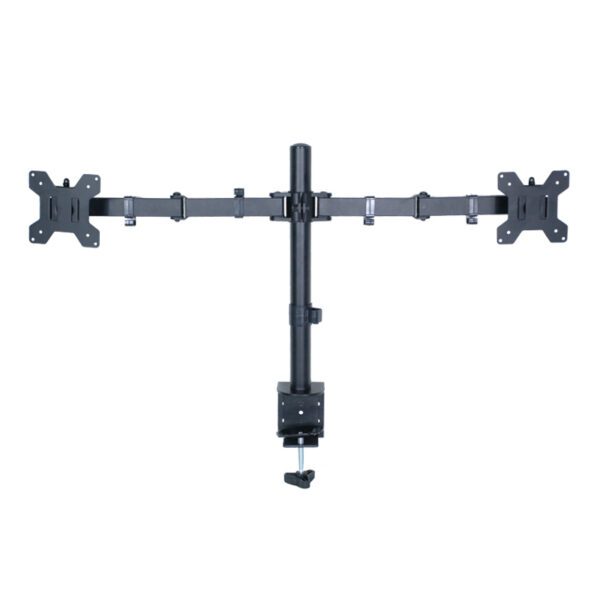 Soporte de Escritorio Doble Brazo con Rotación 360° Monitor14 a 27