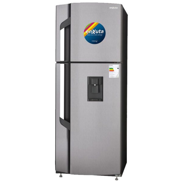 Refrigerador Frío Seco 258 Litros Inox con Dispensador