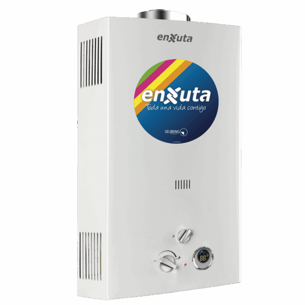 Calentador a Gas Instantáneo 16L Tiro Natural / Gas Natural o Supergas