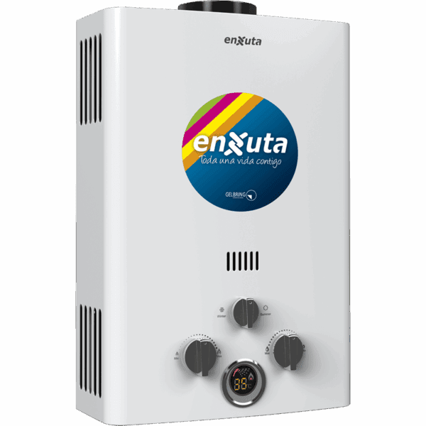 Calefón a Gas Instantáneo 6L Tiro Natural/Gas Natural o Supergas