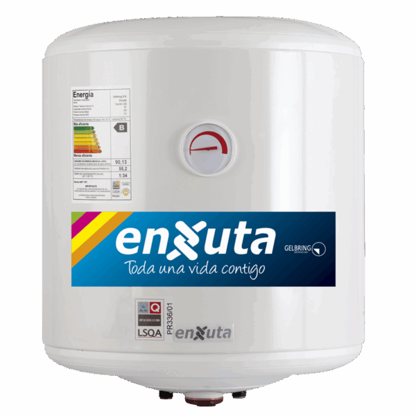 Termotanque de Acero 40 Litros línea Cilíndrica Enxuta
