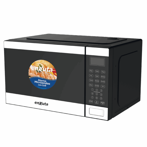 Microondas 25 Litros Digital Inox con Grill