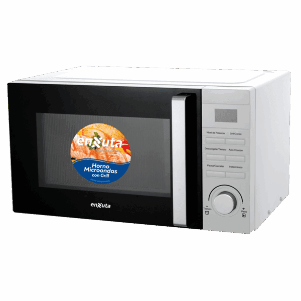 Microondas 23 Litros Digital Blanco con Grill