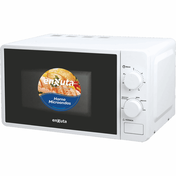 Microondas 20 Litros Manual Blanco