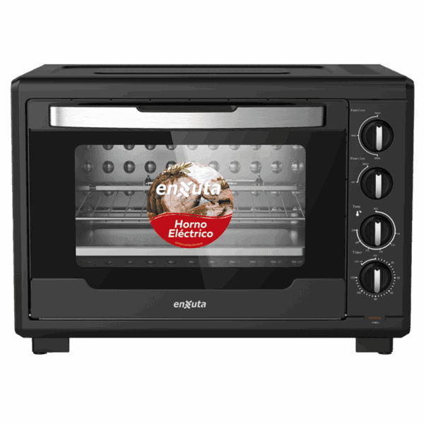 Horno Eléctrico 55 Litros Negro