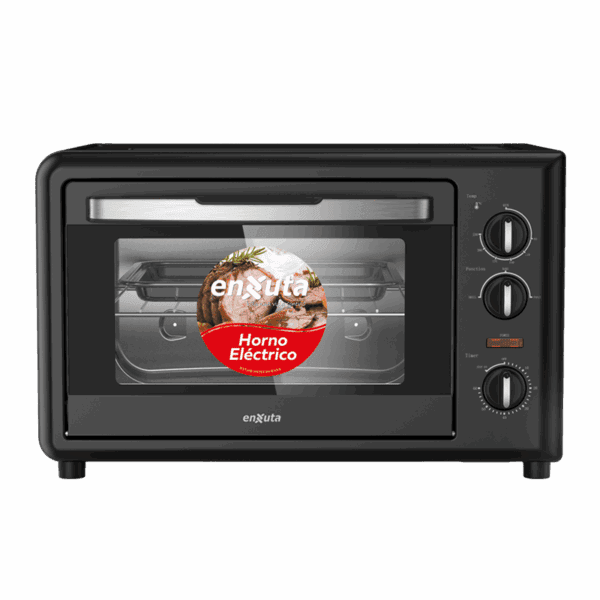 Horno Eléctrico 32 Litros Negro