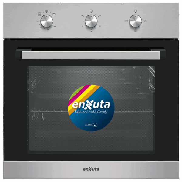 Horno a Gas de Empotrar Inox con Convección