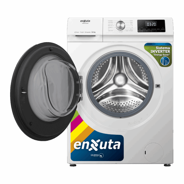 Lavasecarropa Automático Inverter Carga Frontal Blanco 10,5 kg - Imagen 2