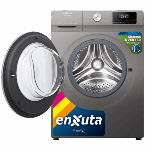 Lavasecarropa Automático Inverter Carga Frontal Titanium 10,5 kg - Imagen 2