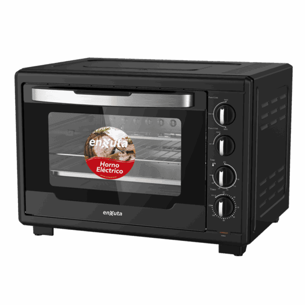 Horno Eléctrico 55 Litros Negro - Imagen 2