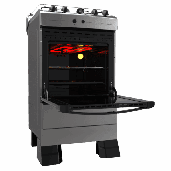 Cocina Supergas 4 Hornallas Titanio con Horno Eléctrico y Grill - Imagen 2