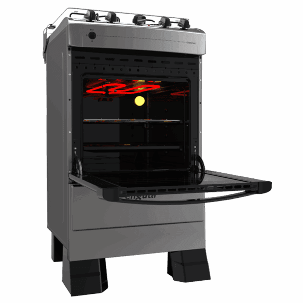 Cocina Supergas 4 Hornallas Titanio con Termocupla y Grill - Imagen 2