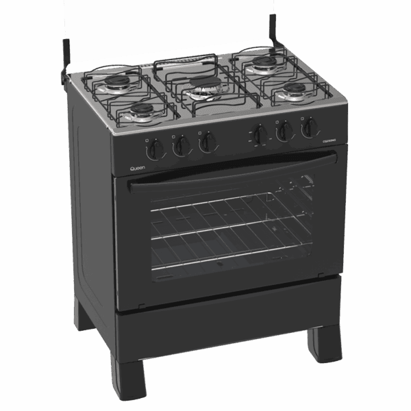 Cocina Supergas 5 Hornallas Negra y Termocupla Queen - Imagen 3