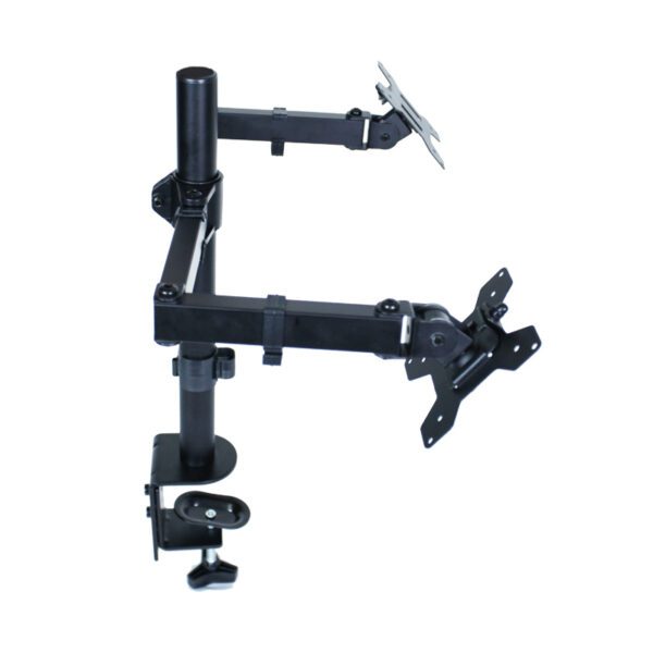 Soporte de Escritorio Doble Brazo con Rotación 360° Monitor14 a 27 - Imagen 3