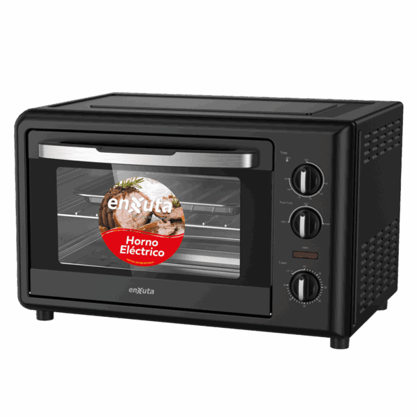 Horno Eléctrico 32 Litros Negro - Imagen 3