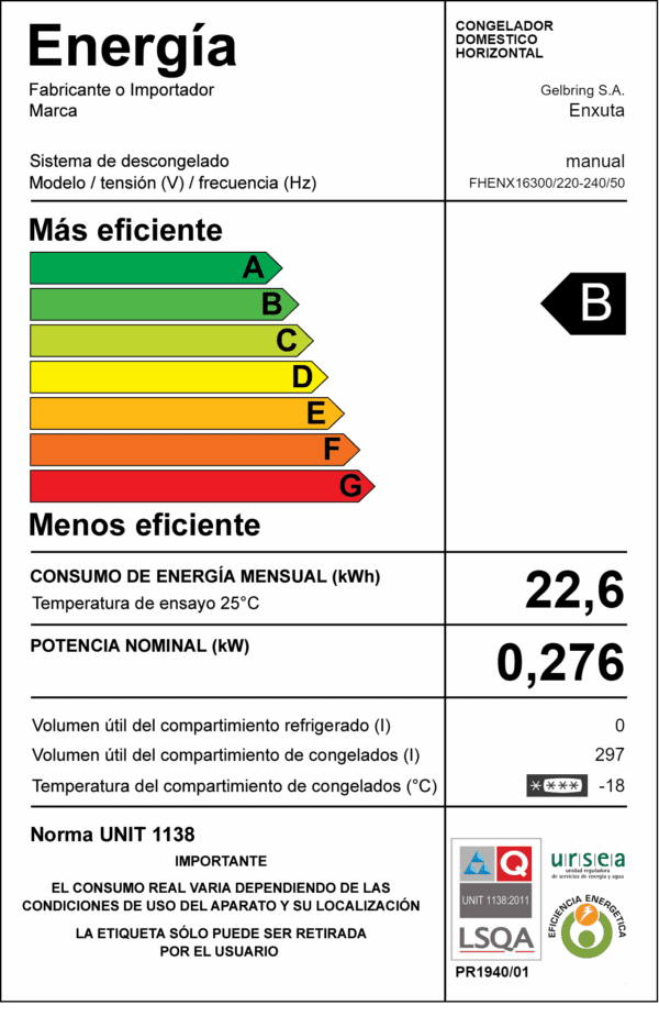 Freezer Horizontal 297 Litros - Imagen 3