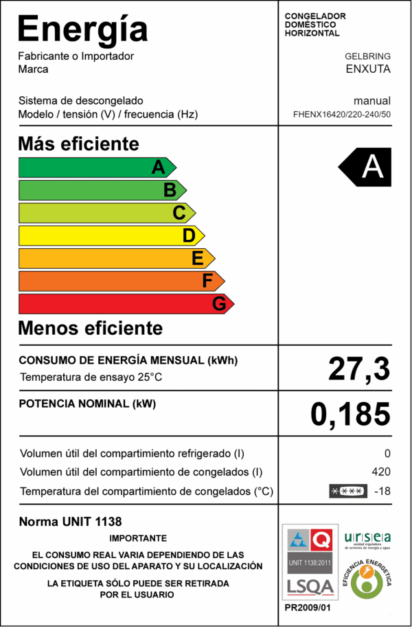 Freezer Horizontal 420 Litros - Imagen 3