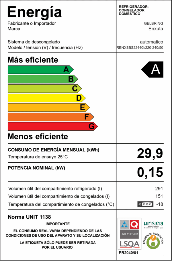 Refrigerador Side By Side Frío Seco Inverter 442 Litros - Imagen 3