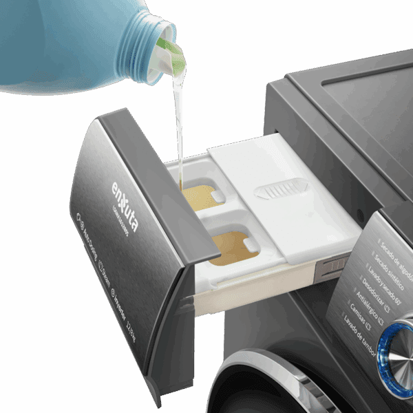 Lavasecarropa Automático Inverter Carga Frontal Titanium 12 kg - Imagen 3