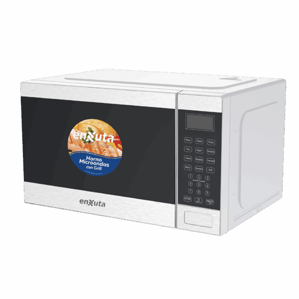 Microondas 25 Litros Digital Blanco con Grill