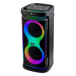 Party Box Portátil 2 x 8 Pulgadas 1.000 Watts PMPO