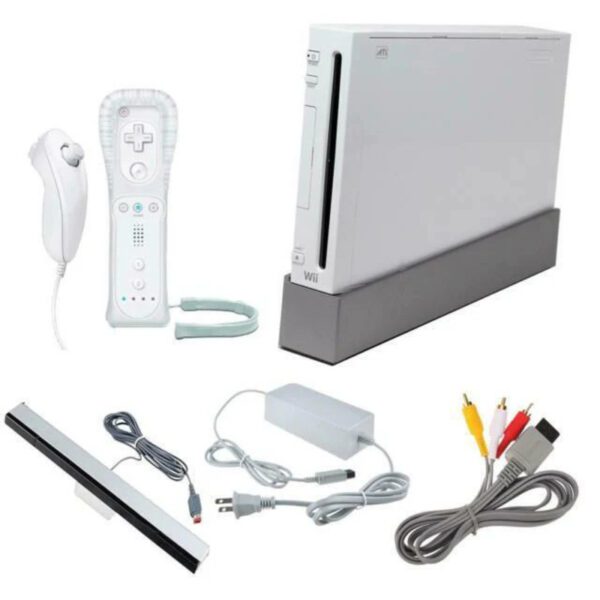Nintendo Wii reacondicionada con 5 juegos a elección