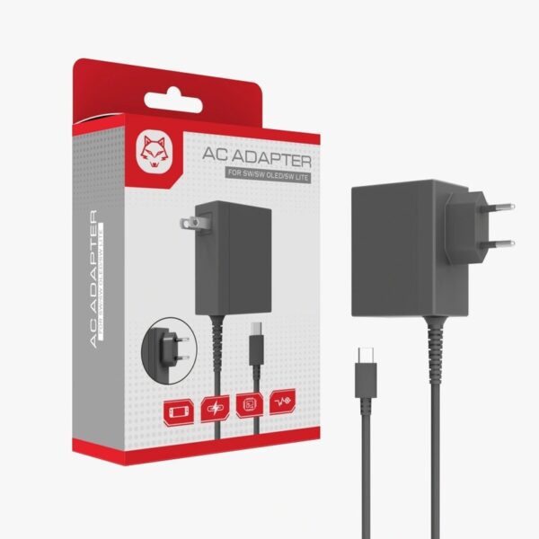 Cargador tipo c de 15v /2.6 a para Nintendo Switch/Lite/Oled