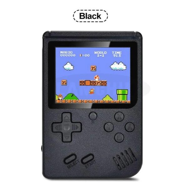 Consola retro portátil 400 in 1 color negro