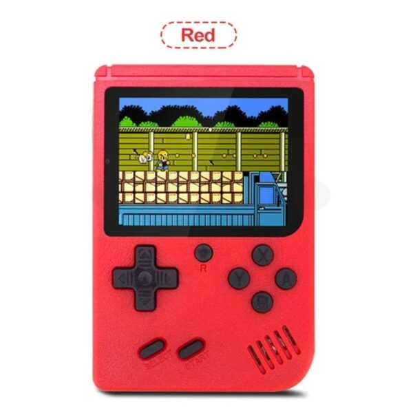 Consola retro portátil 400 in 1 color rojo