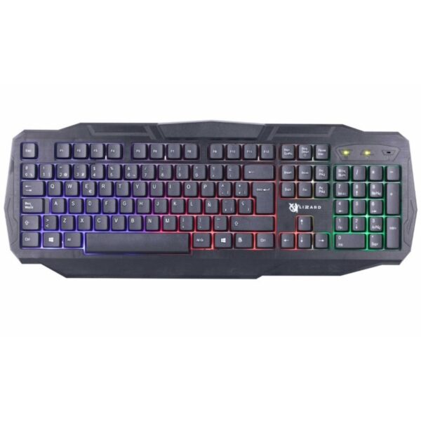 Teclado GameR USB con retroiluminación led Lizzard XZZ-TE-01