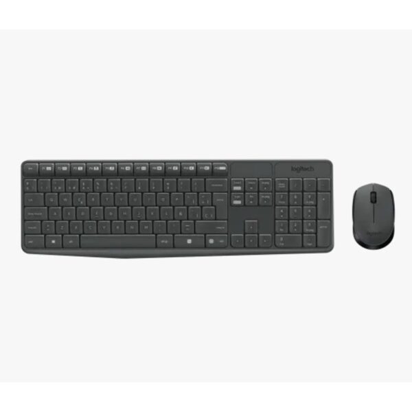 Combo teclado + mouse inalámbrico Logitech MK235
