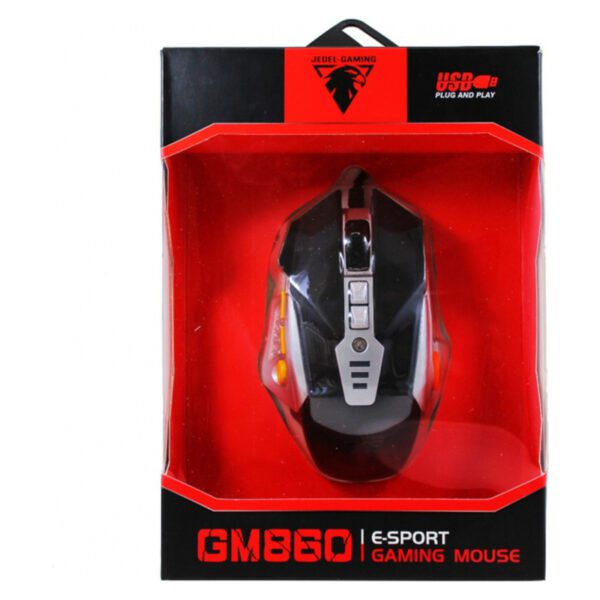 Mouse Gaming Retroiluminado USB Jedel GM860 - Imagen 3