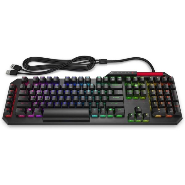 Teclado mecánico USB retroiluminación HP OMEN SEQUENCER RGB