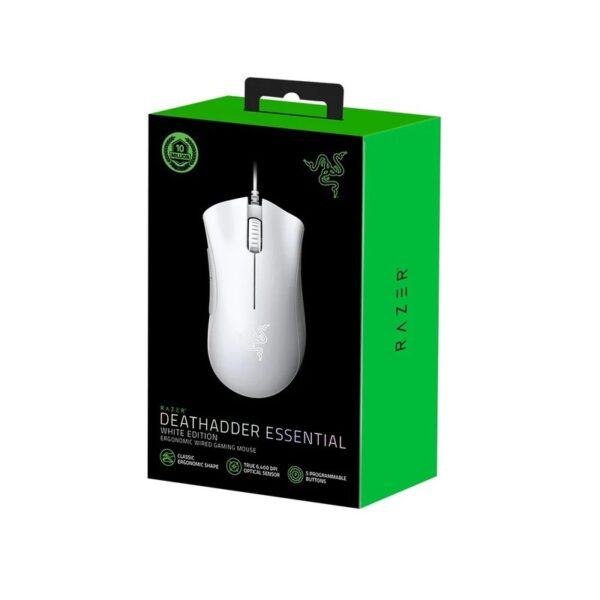 Mouse Gamer Razer Deathadder Essential White