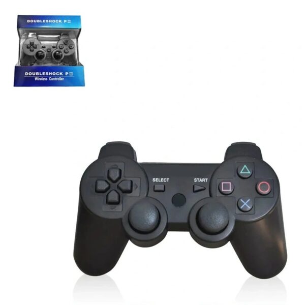 Joystick inalámbrico bluetooth compatible PS3 color negro - Imagen 2