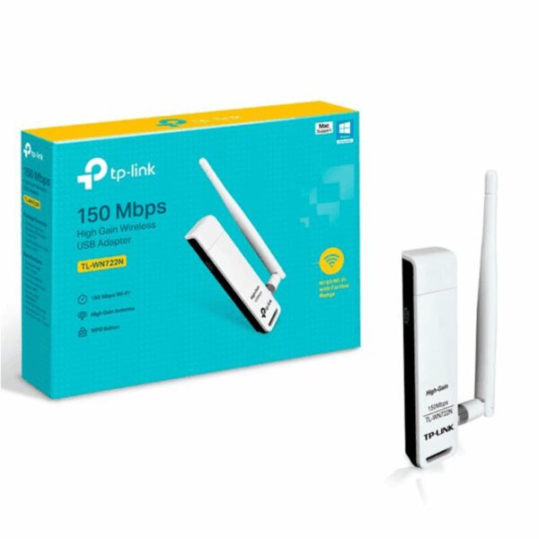 Adaptador USB WiFi Tp-Link TL-WN722N