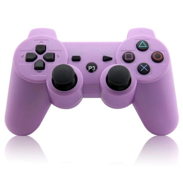 Joystick inalámbrico bluetooth compatible PS3 color lila