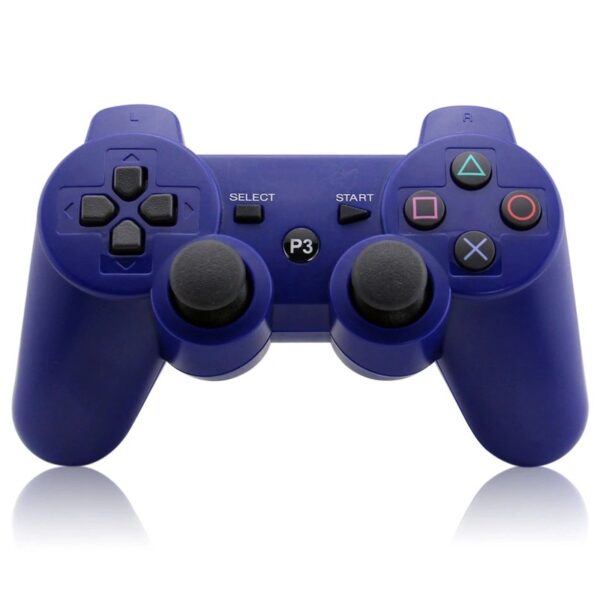 Joystick inalámbrico bluetooth compatible PS3 color azul